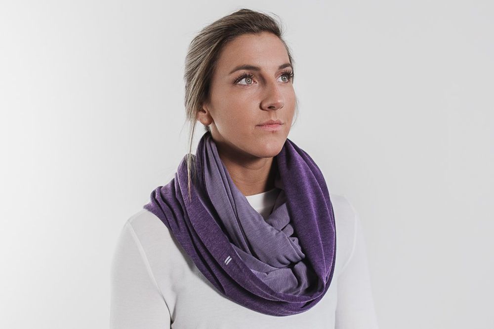 NOBULL Two-Tone Infinity Scarf - Purple & Lavender - Ireland (7056ZLNET)